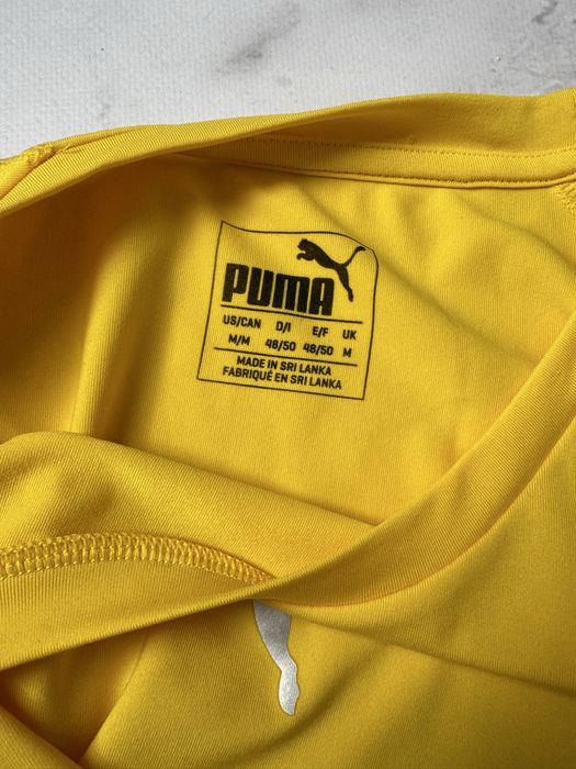 T-shirt Puma żółty