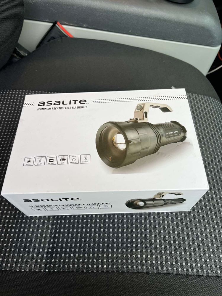 Ліхтарик LED 10W CREE, акумуляторний, 3 x 18650 (2200mAh), ASALITE