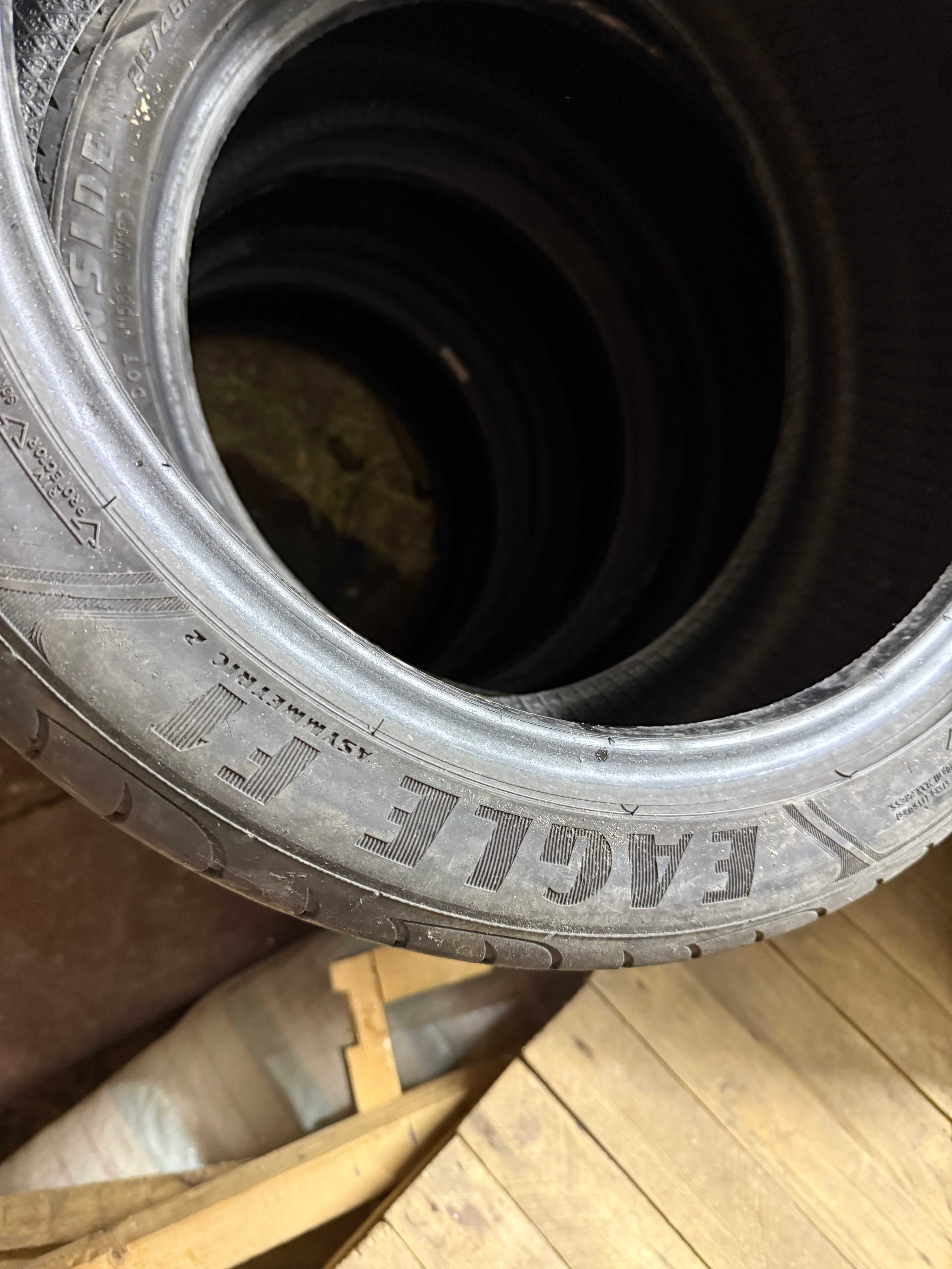 Шины (докатать) 215/45 R17, Goodyear Eagle F1 Asymmetric 2