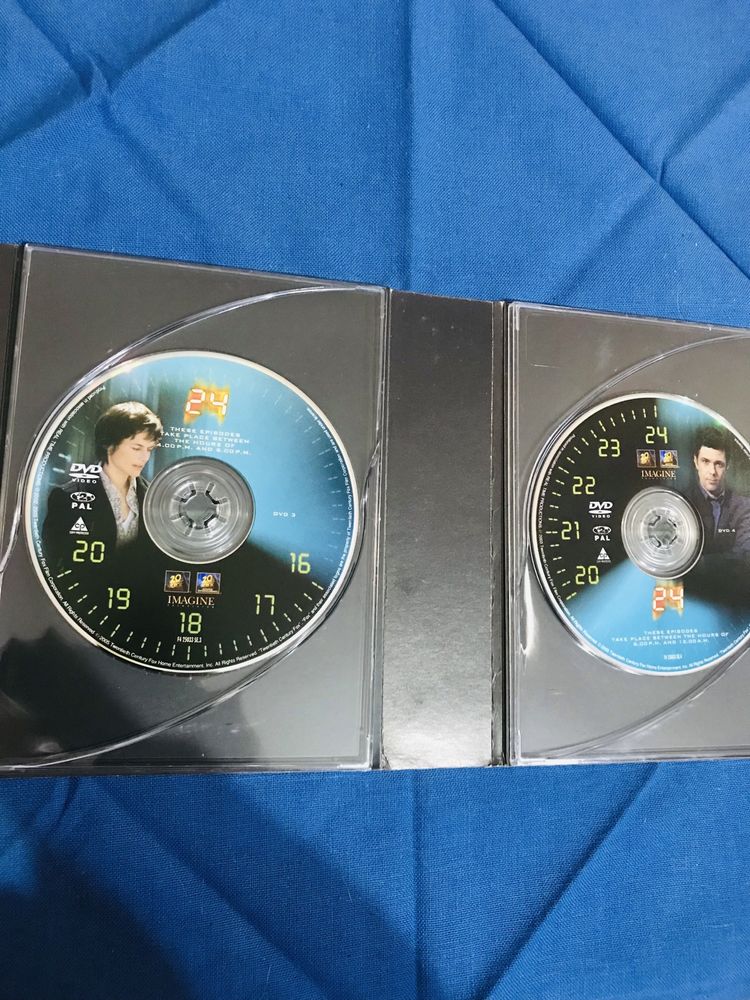 Dvd da série 24 usado em bom estado