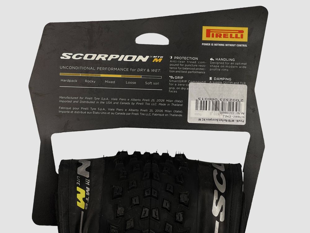 Opona rowerowa Pirelli Scorpion XC M, 29x2,2 Tubeless ready /022-006