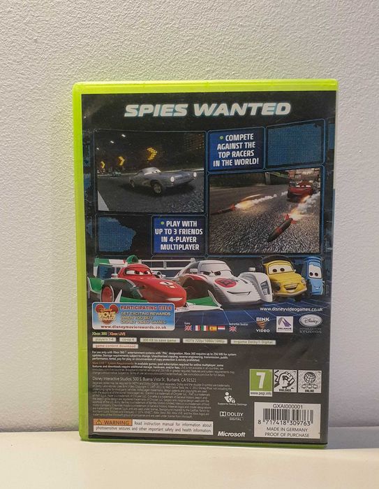 Gra Cars Auta 2 Xbox 360 Ang