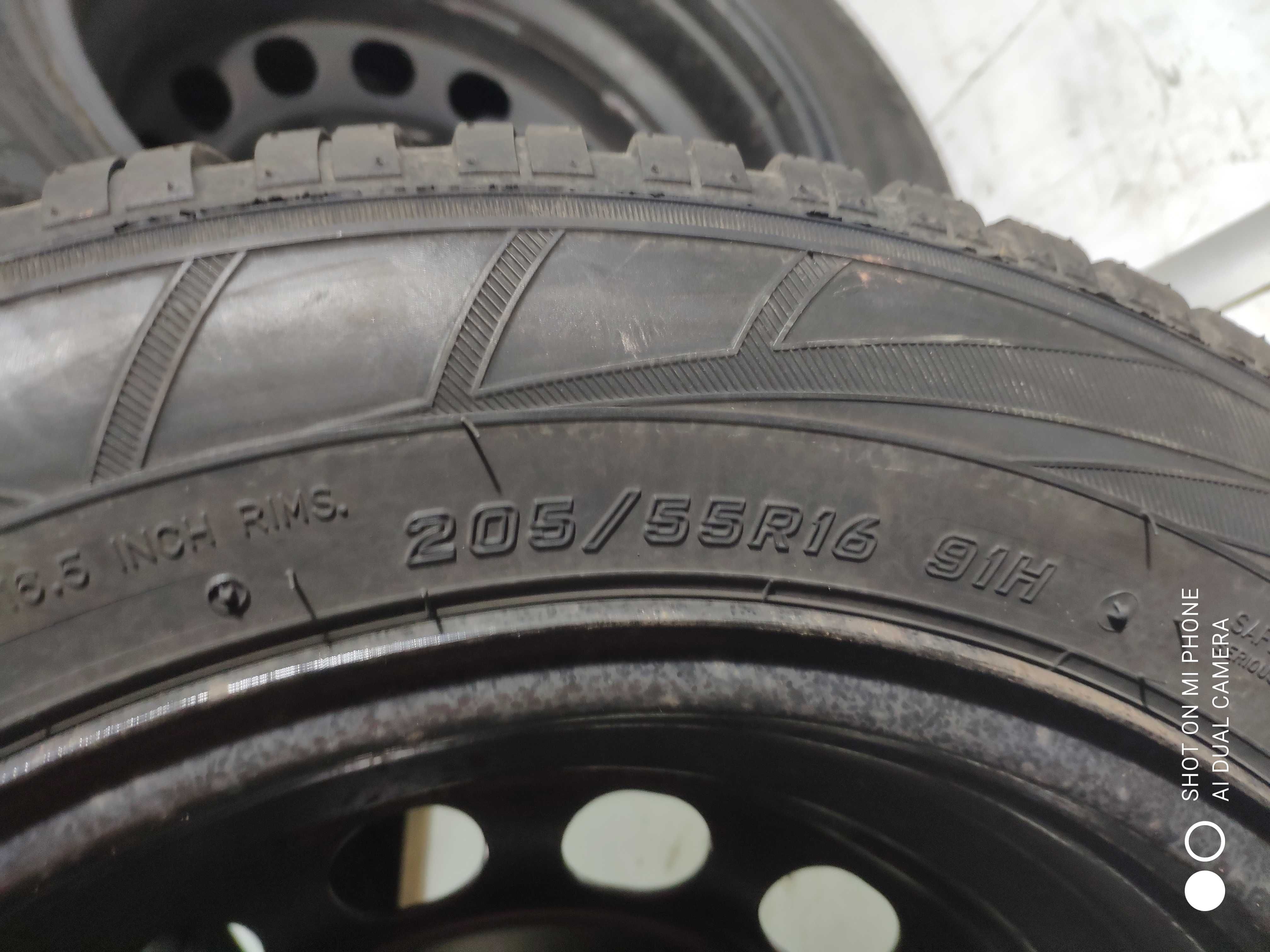 Koła opony felgi 205/55R16 VW 5x112 16 stalowe komplet 4szt zimowe 4s