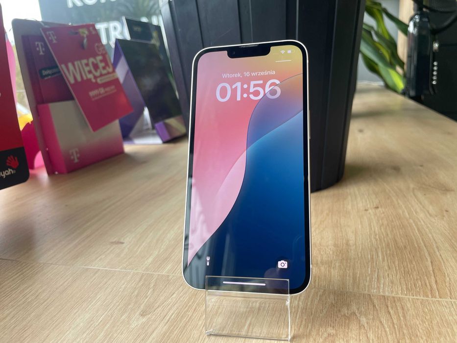 Telefon Apple iPhone 13 128 GB Bateria 100% + Gwarancja 12 msc