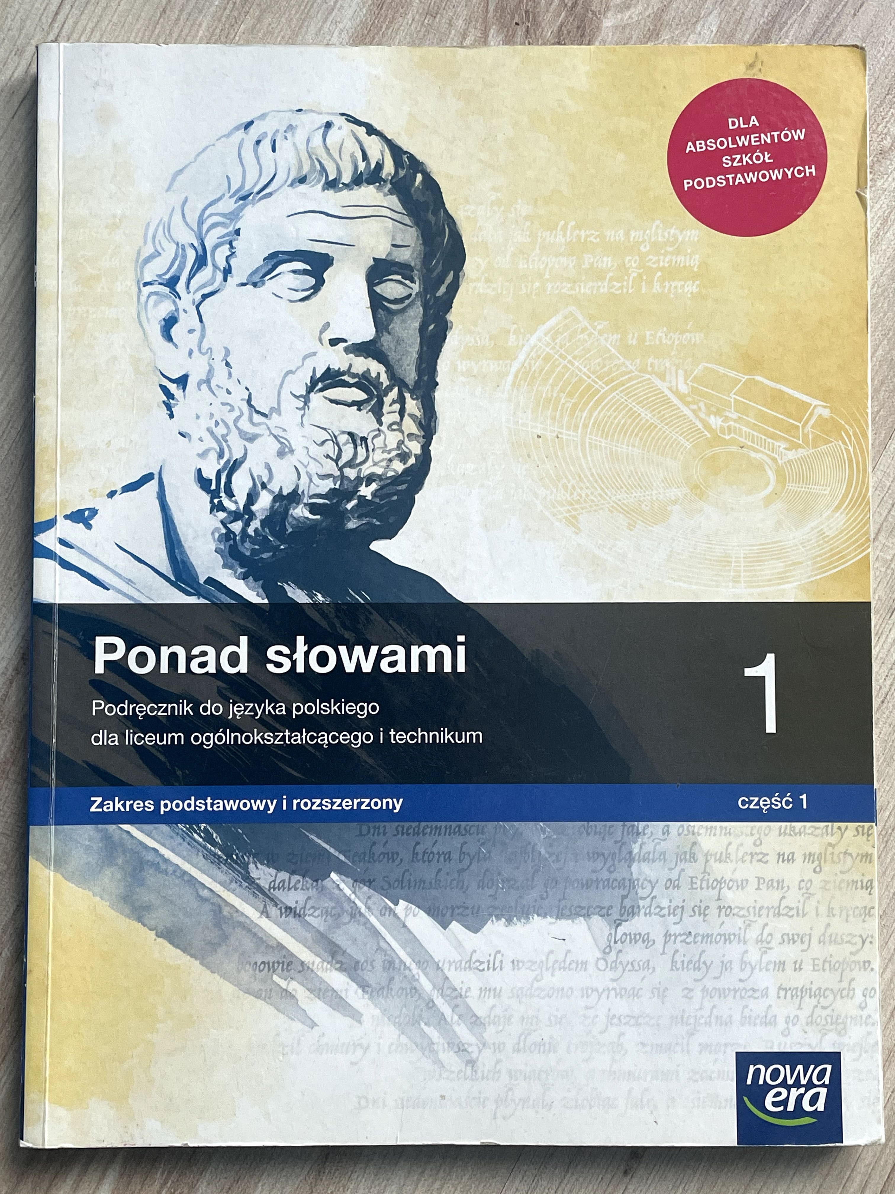 Ponad słowami 1 cz. 1 / język polski / z. podstawowy i rozszerzony