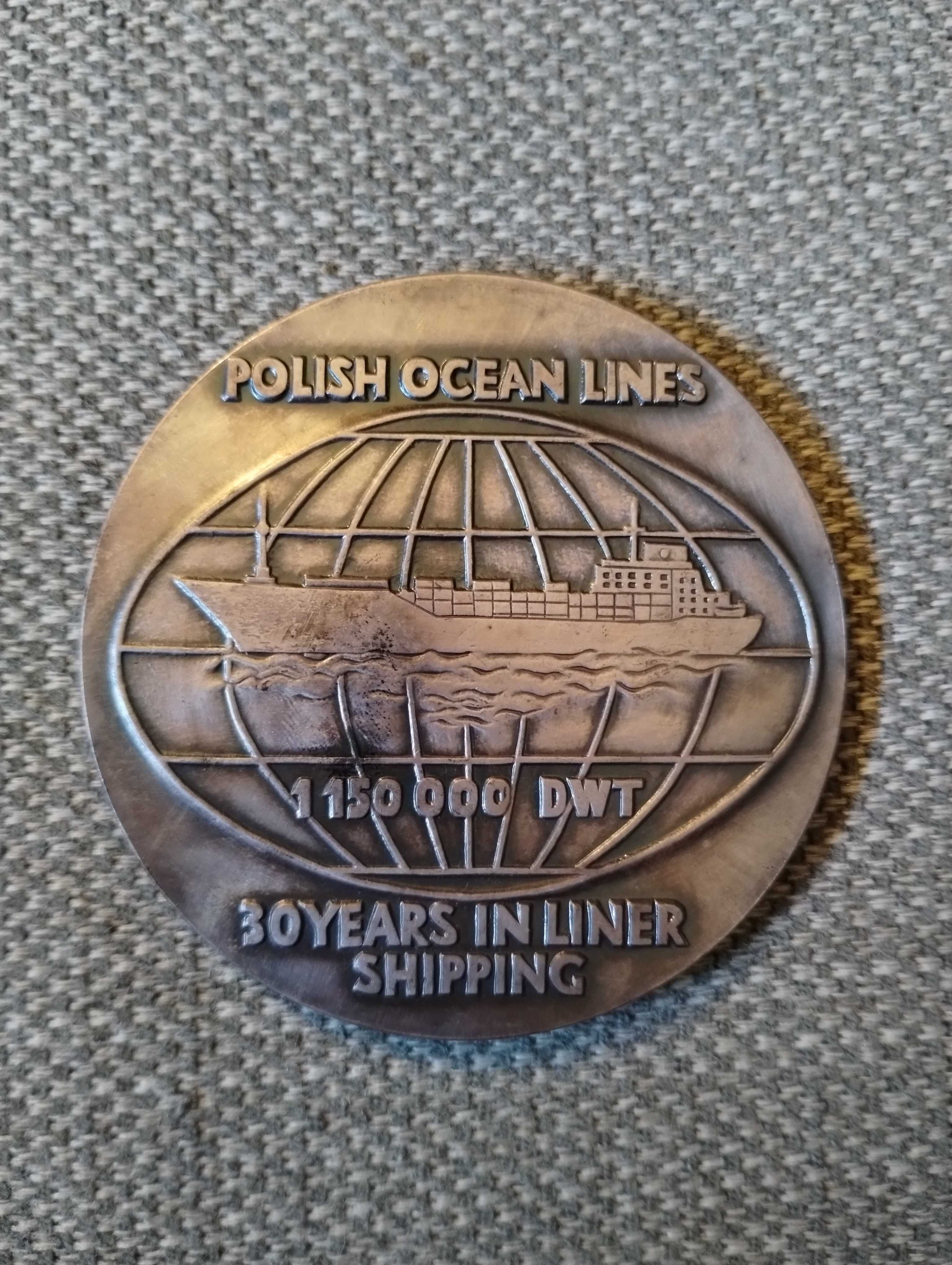 Medal - 30-lecie Polskie Linie Oceaniczne