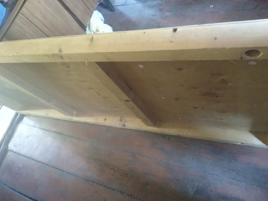 Дво спальне ліжко з новим матрацом