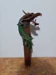 Chiński smok na pniu drzewa dragon figure statuetka