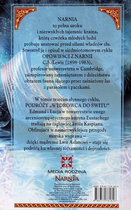 Opowieści Z Narnii. Podróż Wędrowca Do Świtu