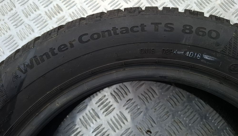 195/55R16 Continental * Opony zimowe * 7mm bieżnika * 2 szt * 035K