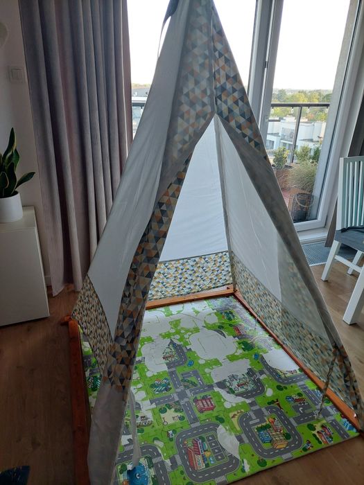 Namiot Tipi DIY.