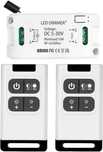 Ściemniacz LED DC 5V-72V 10A + dwa piloty 433MHz DieseRC