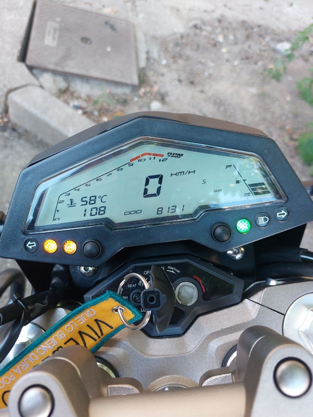 Zontes 125 G1X, 2021, 8100km