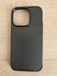 Etui Vennus Carbon Elite do Iphone 14 Pro Czarny