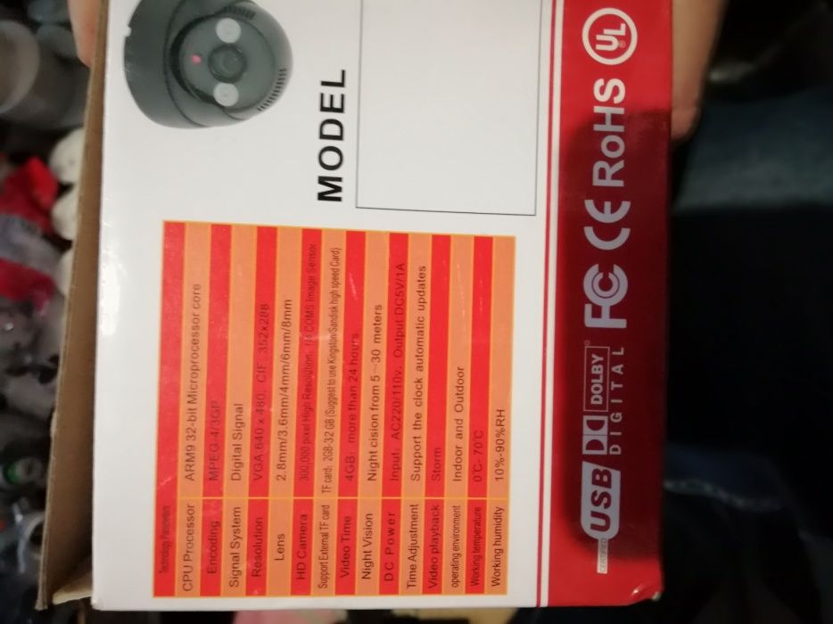 Видеокамера запис мікро сд