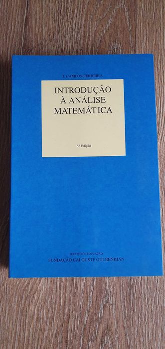 Livro Introdução á Analise Matemática