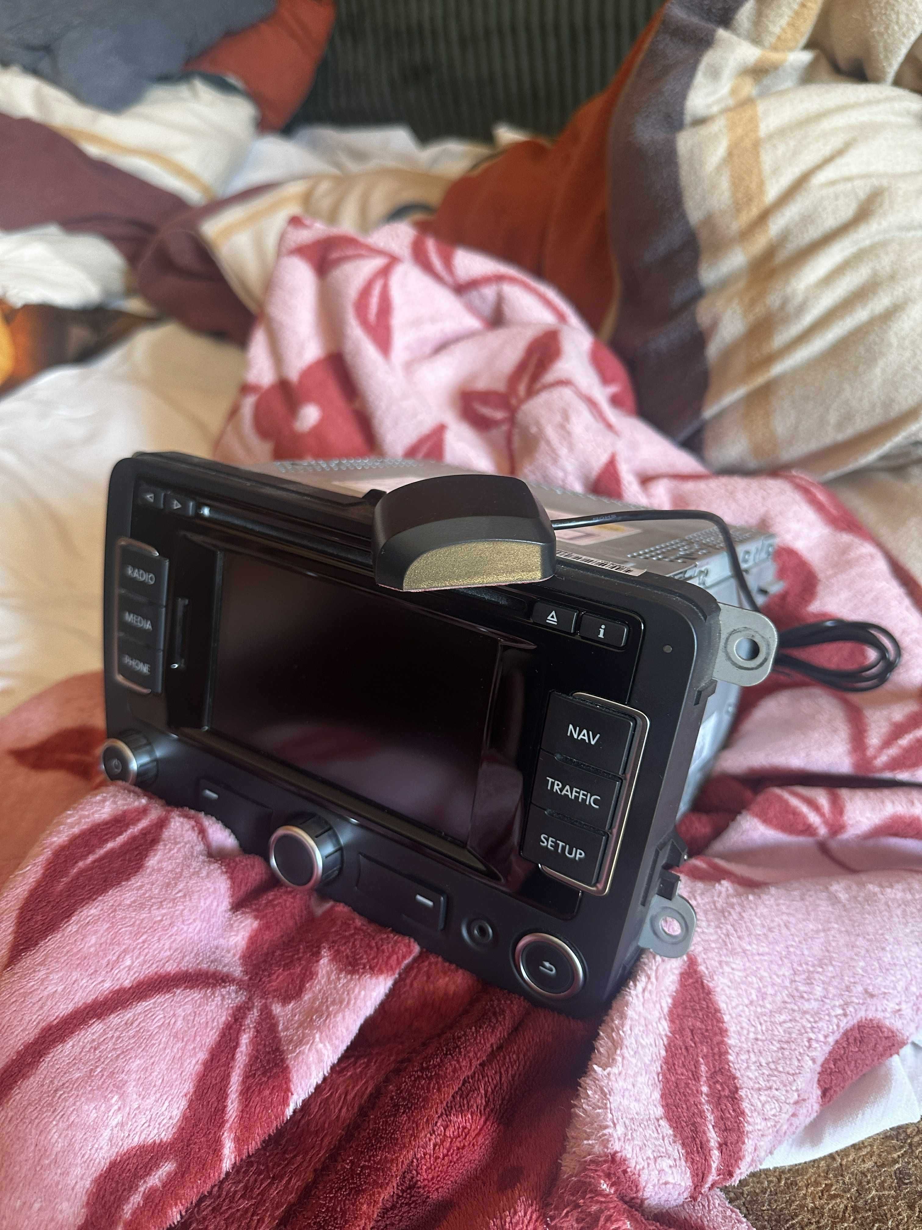 Radio Nawigacja RNS310 VW Volkswagen Golf VI passat seat + antena GPS