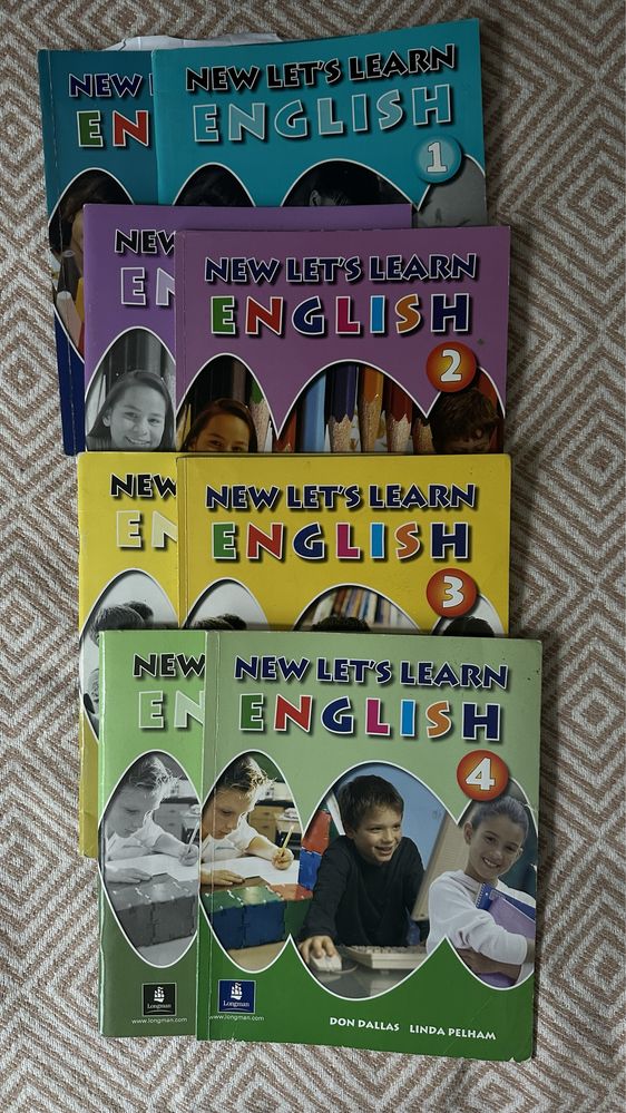 Книжки для вивчення англійської.
