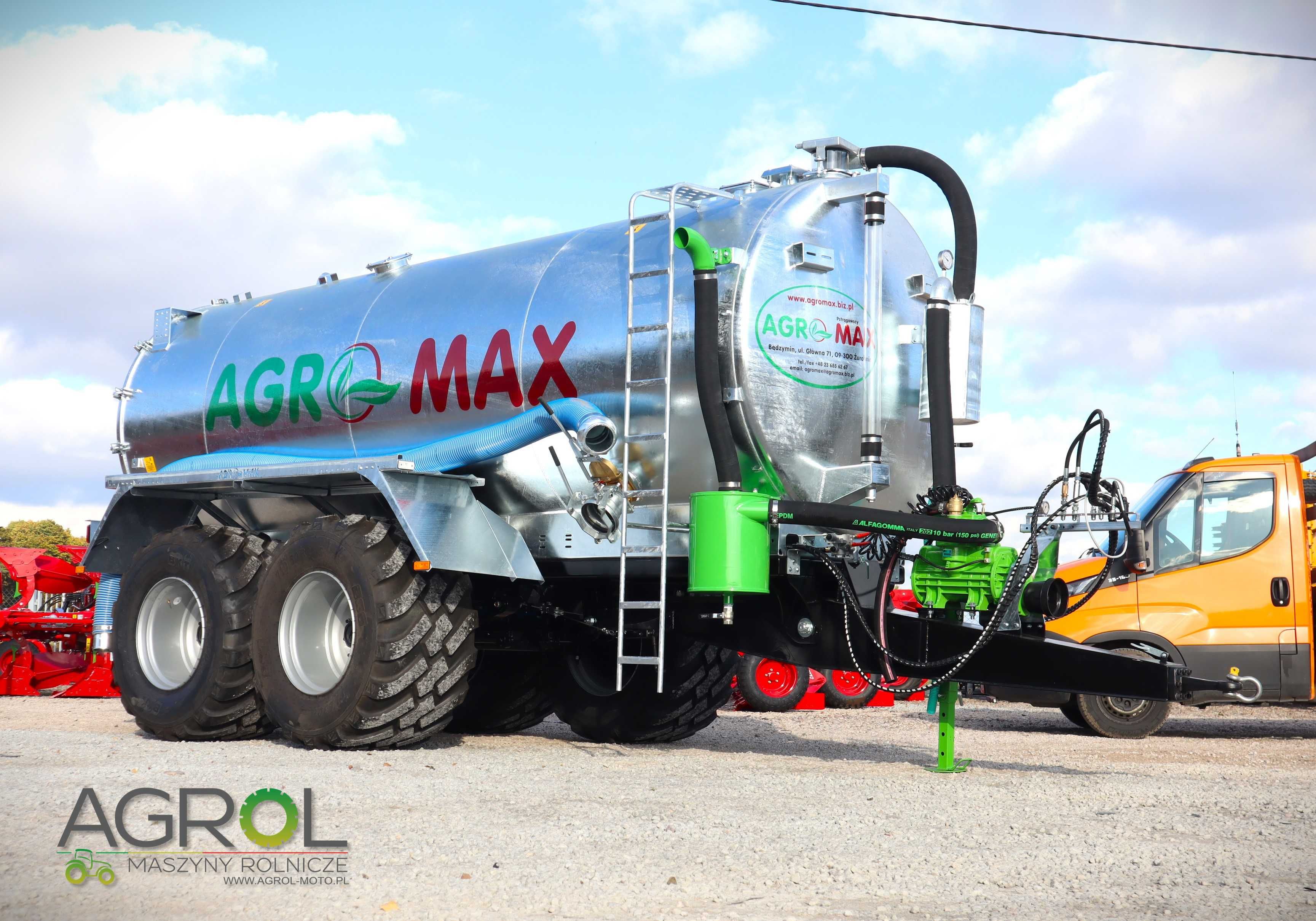 Wóz asenizacyjny beczka do gnojowicy AGRO-MAX 16000 litrów Meprozet