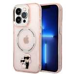 Etui Karl Lagerfeld Iconic Karl&Choupette MagSafe na iPhone 14 Pro Max