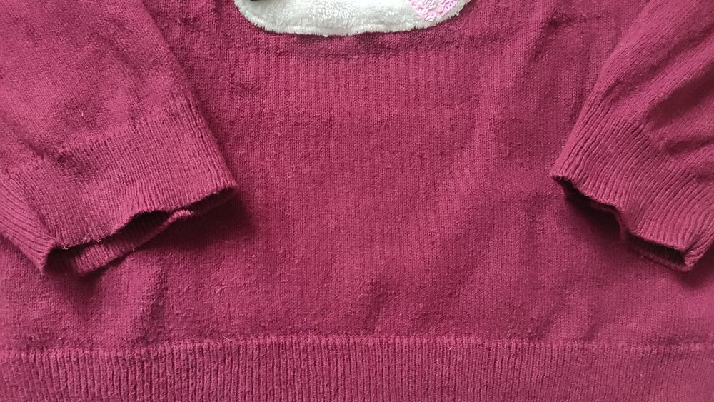 Sweterek dla dziewczynki rozmiar 110/116 H&M