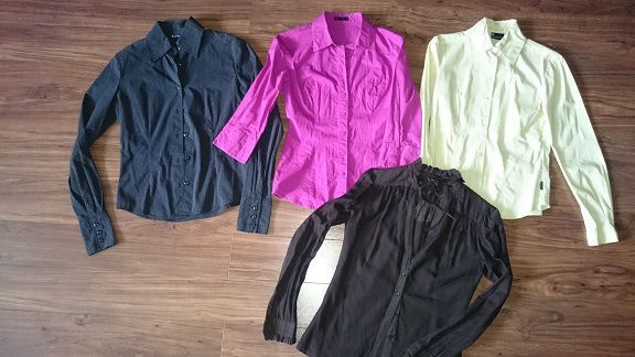 koszula Mohito 36 kolor fuksja amarant