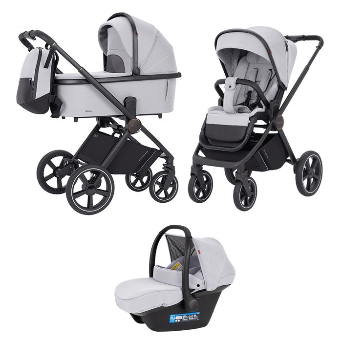 Коляска 3/1 з великим автокріслом до 13 кг Carrello Ultimo