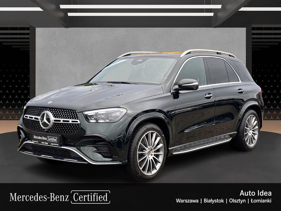 Mercedes-Benz GLE Hak holowniczy/ Panorama/ AMG Line/ Zieleń szmaragdu metalik