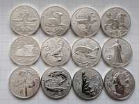 Монеты Знаки зодиака Набор 12 штук