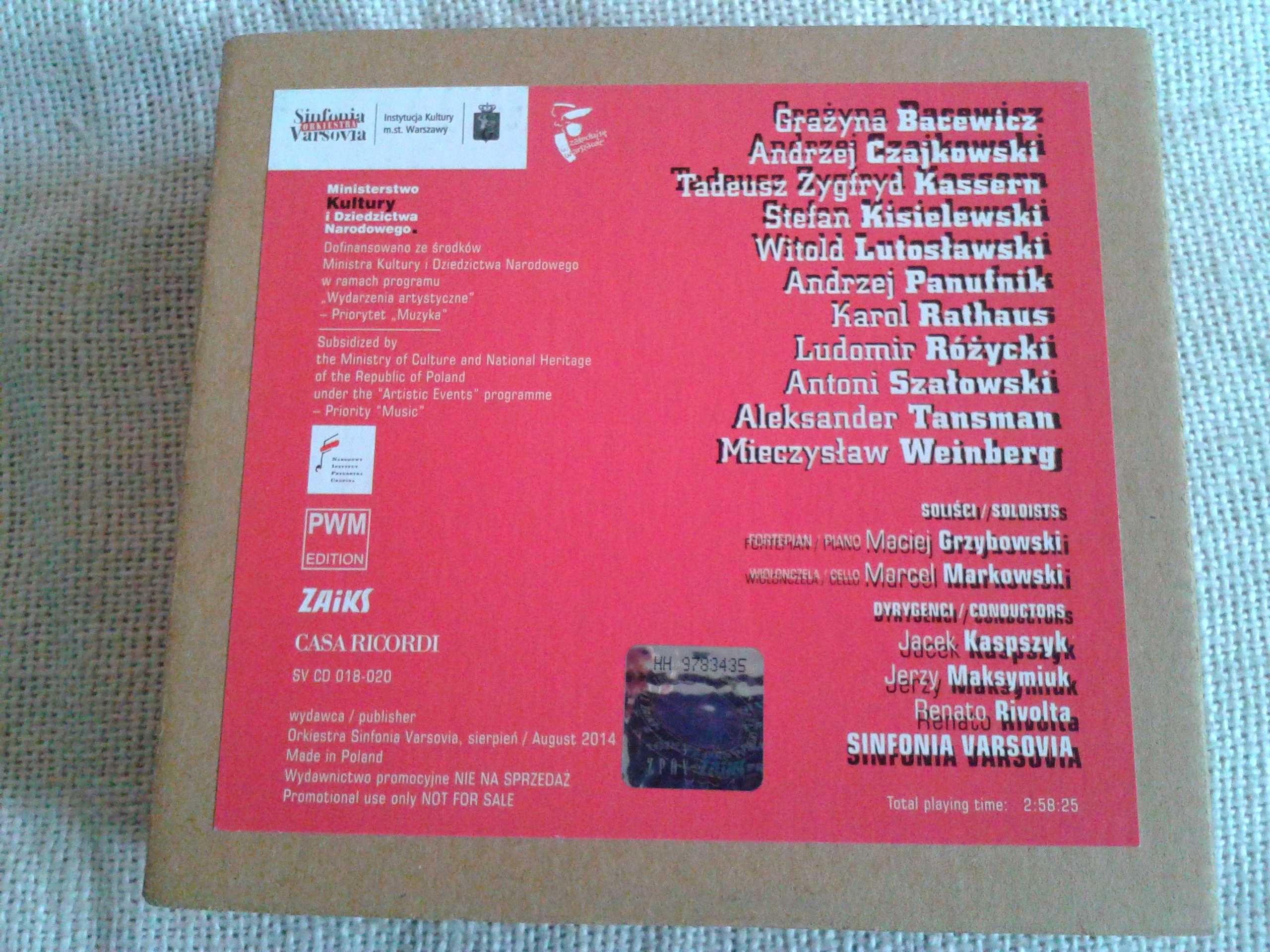 Antologia polskiej muzyki współczesnej  CD