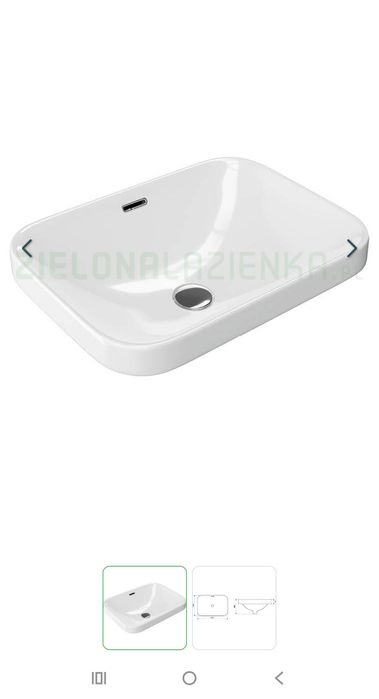 Excellent HASKO 57 umywalka