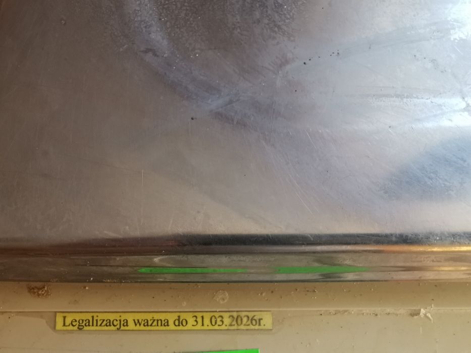 Waga sklepowa, kasowa. 
Waga sprawna z legalizacją do 31.03.26.
Waga s