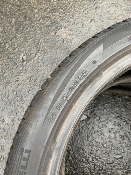 Шини 255/40 R21 пара Pirelli 2022p всесезон 6,8мм