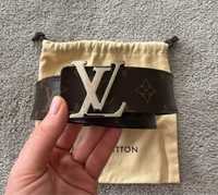 Oryginalny dwustronny pasek louis vuitton 95