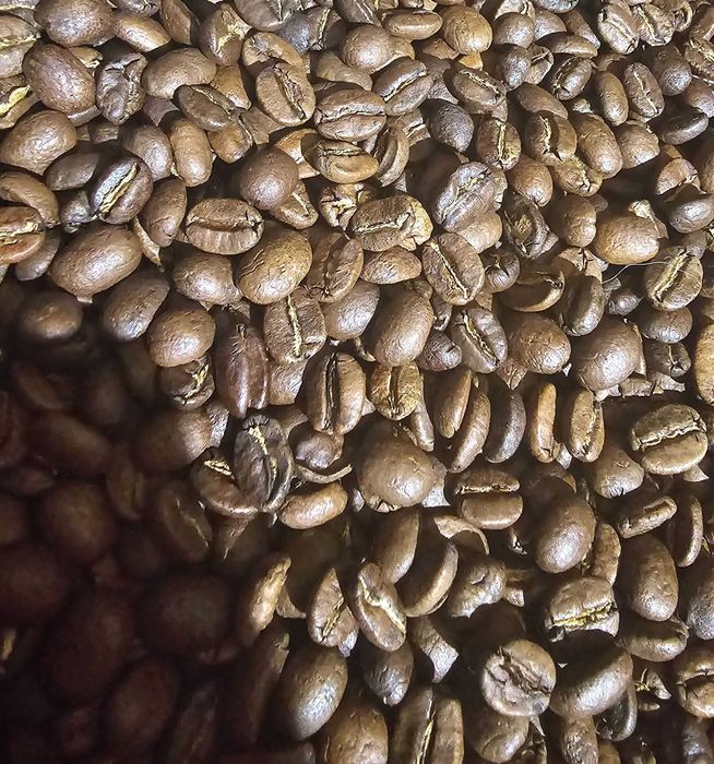 Kawa ziarnista  200g ŚWIEŻO PALONA 40%robusta , 60%arabica