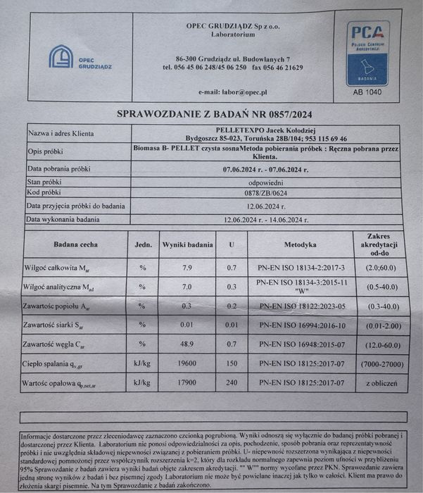 Pellet drzewny Barlinek, Pelletexpo. Dostawa GRATIS! Najwyższa jakość.