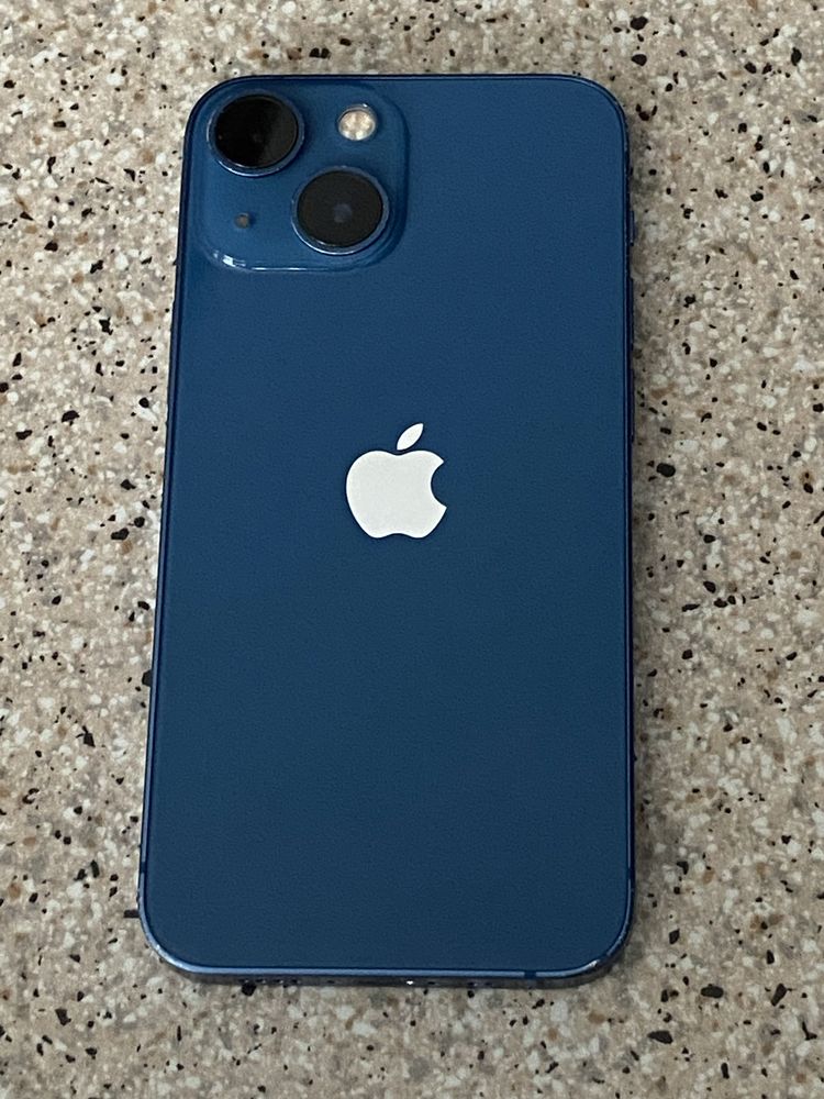 Iphone 13 mini 128gb niebieski - szklo ochronne + case