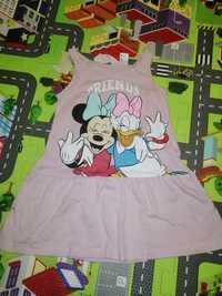 Sukienka sukieneczka hm h&m dziewczęca myszka minnie Disney Rozmiar 92