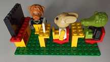 LEGO Fabuland 3645 Classroom szkoła 3 figurki stary zestaw PRL