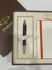 Ручка Parker Im premium matt black bp + блокнот