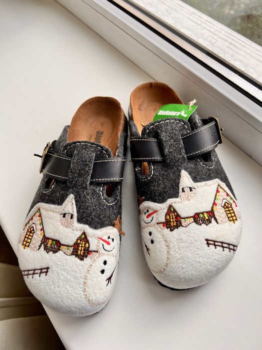 Тапочки комнатные. Италия р38 отличный Подарок на зимние праздники