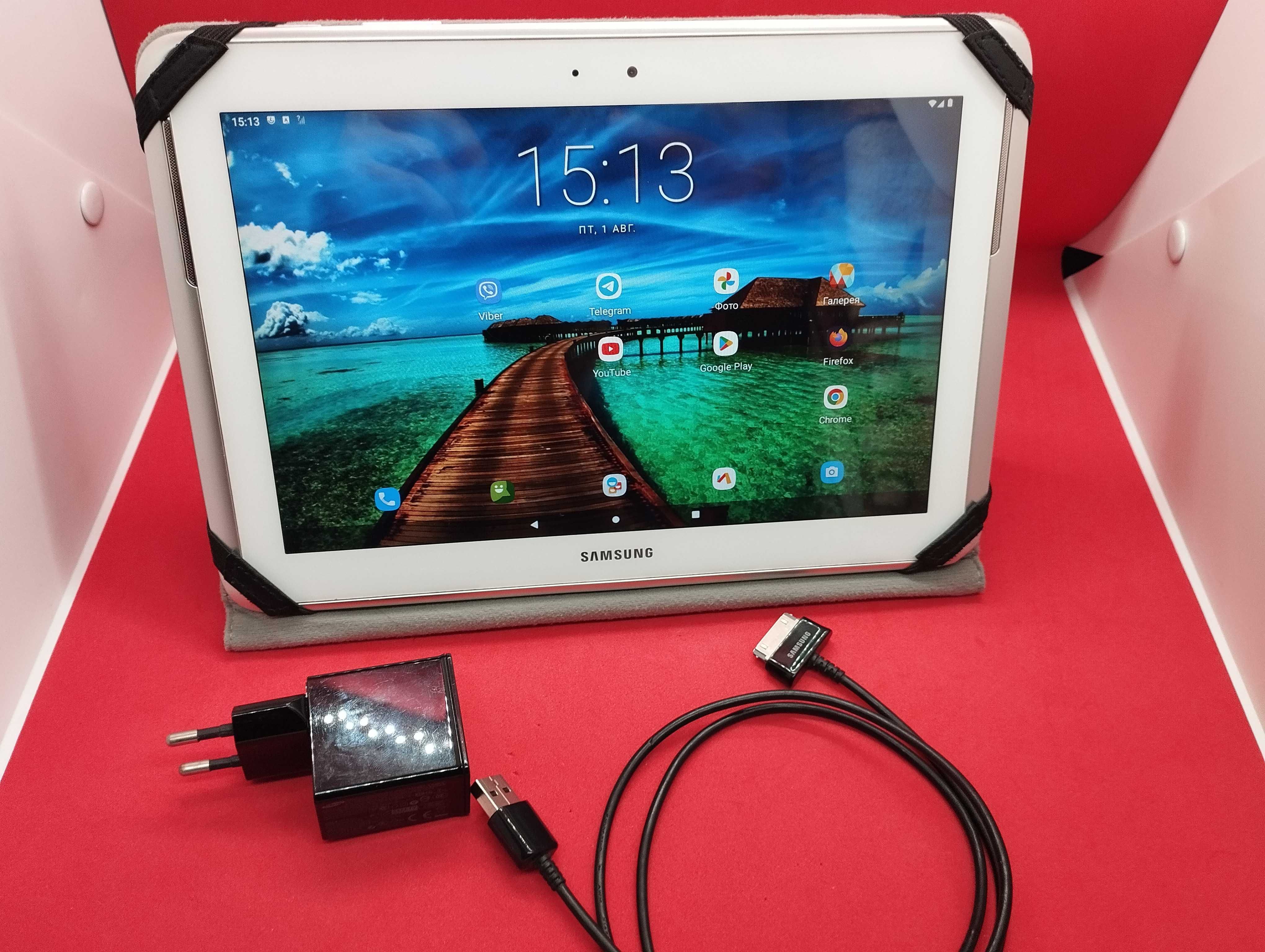 Планшет Samsung Galaxy Note 10.1 android 11  microSD 64Gb + сим карта