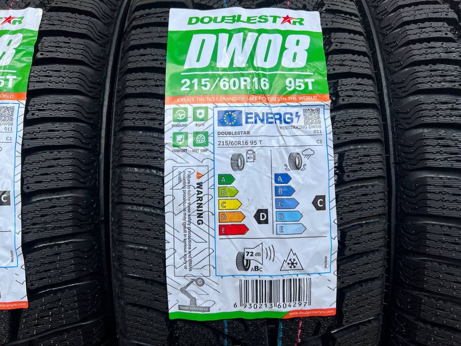 Шини 215/60 R 16 Doublestar Winterking. Зима. Нові колеса склад.