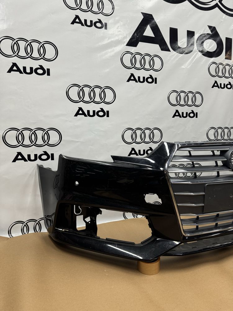Audi A4 B9 8W 15-20 S-line S line zderzak przedni  PDC ORYG.