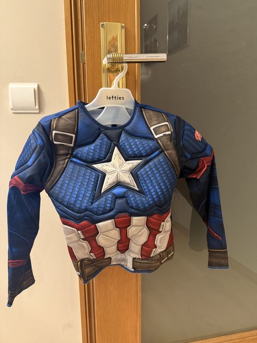 Capitão América - Disfarce +4  anos Marvel