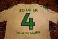 Koszulka Wolfsburg SCHAFER 4,Bundesliga