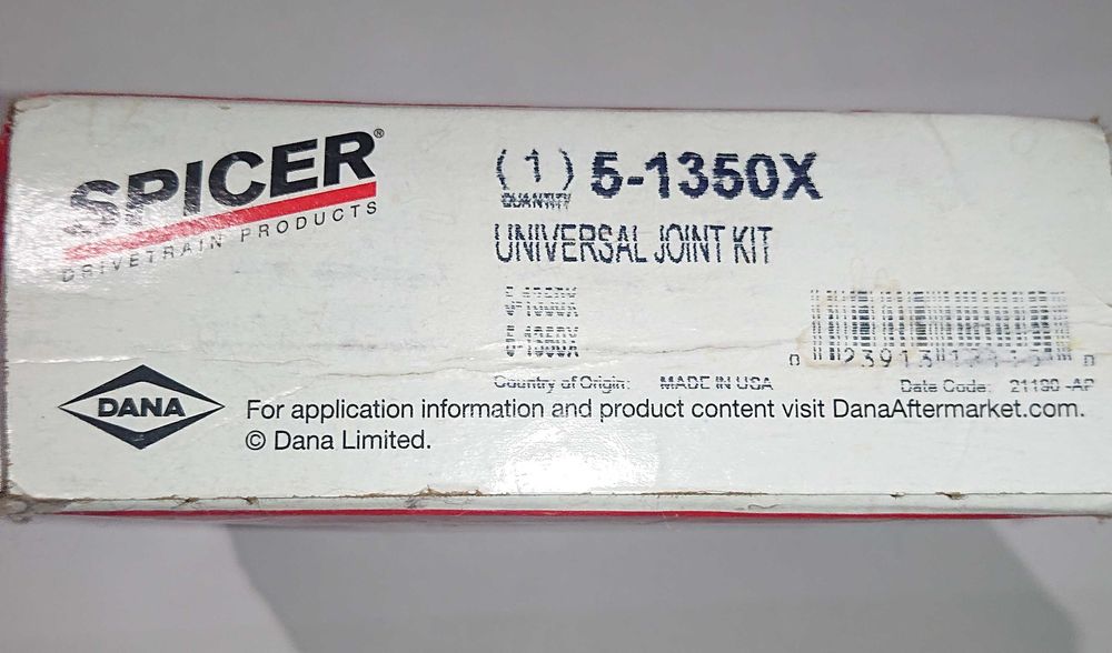 Хрестовина Spicer 5-1350x (Dana) Universal Joint Kit Нова