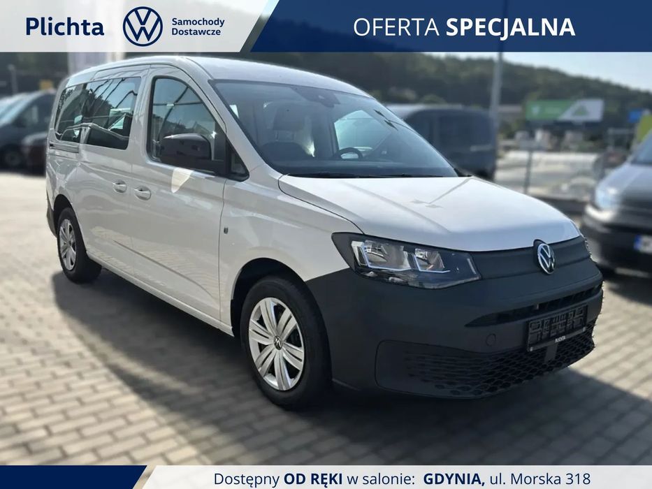 Volkswagen Caddy Maxi 2.0TDI 7-osobowy! Drzwi dwuskrzydłowe! od ręki