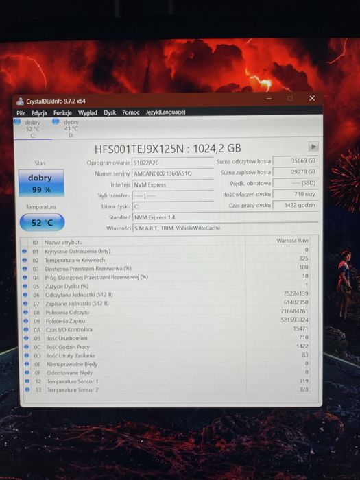 Laptop gamingowy Acer predator helios neo. I9-13th/RTX4070/16GB/1TB
