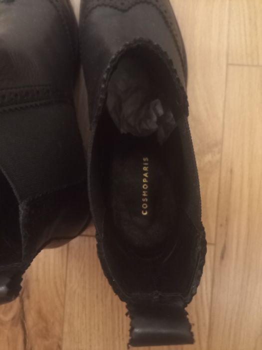 Botins Chelsea, Cosmoparis, Pele Genuína